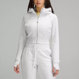 Lululemon Scuba Full-Zip Cropped Hoodie